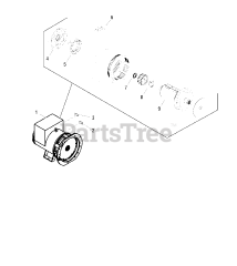 Briggs & Stratton 076161-02 - Briggs & Stratton 60kW Liquid Cooled Home Standby Generator Alternator (317978)