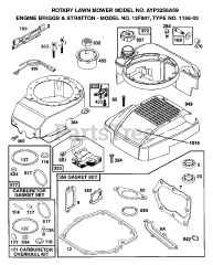 Electrolux/AYP 3256 A59 - Electrolux/AYP Walk-Behind Mower (1995)