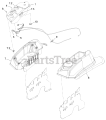 Exmark LZS801KA524 - Exmark 52