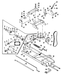 Toro 76-48ST01 - Toro 48" Snow Thrower Attachment (1977)