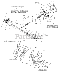 Simplicity 860 E (1694433) - Simplicity 24" Snow Thrower, 8hp