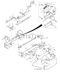 Scag SMWC-61A - Scag Wildcat 61" Mower Deck (SN: 9340001 - 9349999)