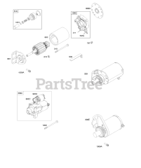 Briggs & Stratton 385447-0199-G1 - Briggs & Stratton Horizontal Engine Electric Starters