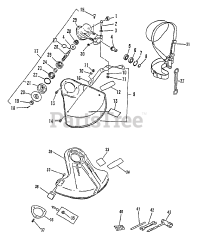 Echo SRM-3000 - Echo String Trimmer (SN: 043226 - 999999) Shield, Gear Case, Harness, Tools