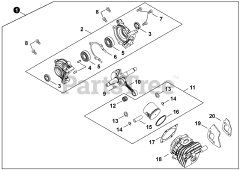 Echo CS-2511 T - Echo Chainsaw (SN: C94213001001 - C94213999999)