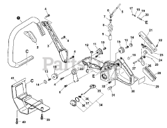 Echo QV-8000 - Echo QuikVent Chainsaw (Type 1E) (SN: C90303001001 - C90303999999)