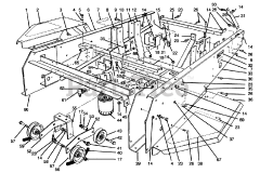 Toro 30610 (120) - Toro ProLine Rear-Engine Riding Mower (SN: 059001300 - 059999999) (1995)