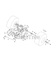 Snapper RPX 92 (2692054-00) - Snapper 92cm Lawn Tractor, 7160 Series Briggs & Stratton