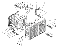 Toro 62008 (T 800) - Toro Generator (SN: 006000001 - 006999999) (1986)