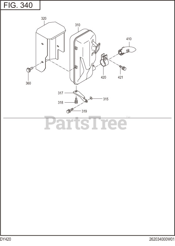 Subaru Robin DY420DS7090 DY42
