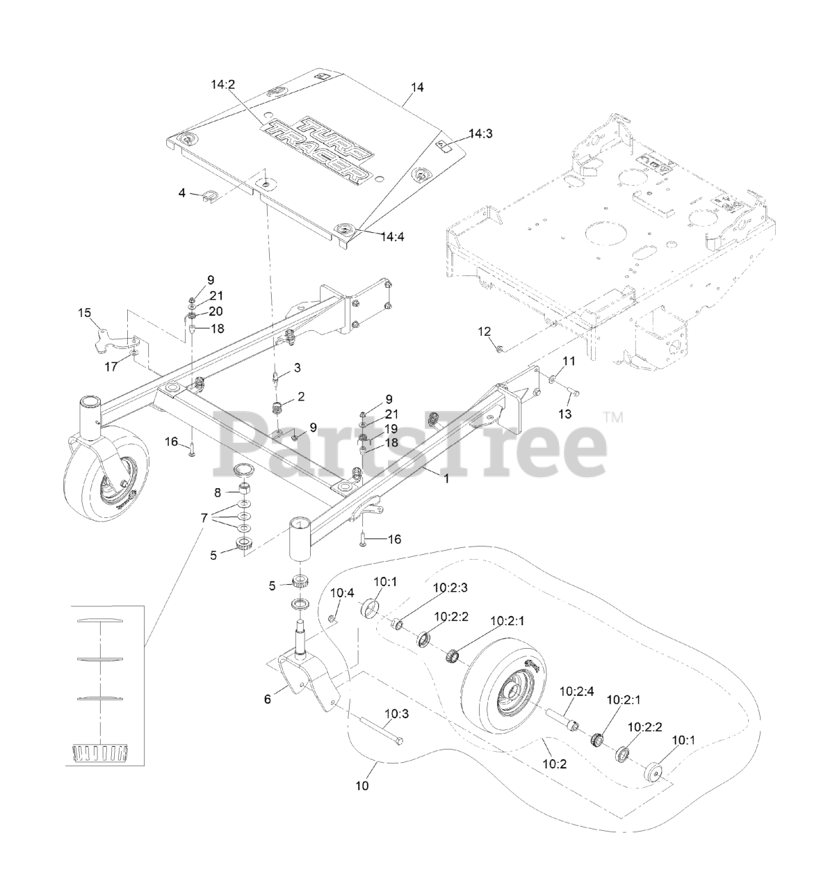 Exmark TTX691CKA52400 - Exmark 52