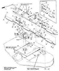 AGCO 818 GT (1690604) - AGCO 48" Garden Tractor, 18hp Height Adjusting &amp; Roller Group (42" &amp; 48" Mower)