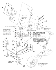 Simplicity 1692702 - Simplicity Landlord 50" Garden Tractor, 18hp Steering