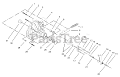 Toro 72116 (270-HE) - Toro Lawn & Garden Tractor (SN: 230000001 - 230999999) (2003)