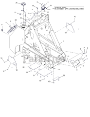 Gravely 950015 (Axis 200 DTS) - Gravely Axis Compact Utility Loader, 25hp Kubota (SN: 000101 & Above)