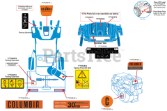 Columbia CA 230 PRO (31AH8EVS897) - Columbia 30" Snow Thrower (2019)