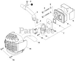 Echo HC-2210 - Echo Hedge Trimmer (SN: U28815001001 - U28815999999)