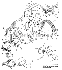 AGCO 720 (1690231) - AGCO Garden Tractor, 19.5hp