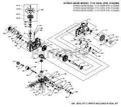 Ferris IS 2100Z (5901585) - Ferris IS2100Z Series 52" Zero-Turn Mower, 26hp Briggs & Stratton, CARB Transaxle SERVICE PARTS - ZT4400
