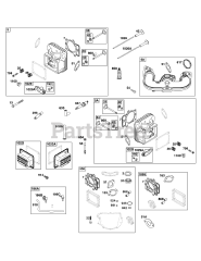 Briggs & Stratton 44N677-0053-B1 - Briggs & Stratton Vertical Engine Cylinder Head Group