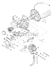 Ariens 931034 - Ariens Grand Sierra Garden Tractor, 20hp Kohler, Hydro (SN: 000101 - 004000)