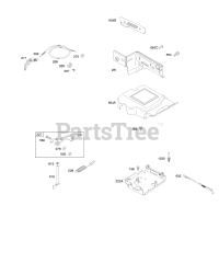 Briggs & Stratton 21C114-0370-E1 - Briggs & Stratton Horizontal Engine Controls, Governor Spring
