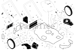Poulan Pro PR 625Y21RKPX (961420041-00) - Poulan Pro Walk-Behind Mower (2007-01)