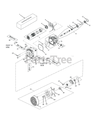 Scag STTII-61V-40BV-EFI - Scag Turf Tiger II 61" Zero-Turn Mower, 40hp Vanguard (SN: T3500001 - T3599999) BDP-16A HYDRAULIC PUMP ASSEMBLY WITH COOLING FAN