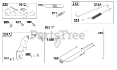 Briggs & Stratton 44N677-0062-B5 - Briggs & Stratton Vertical Engine Controls Group