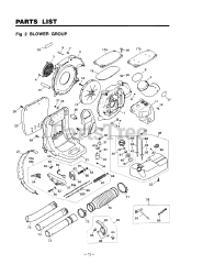 RedMax EB 441 - RedMax Backpack Blower (1997-02)