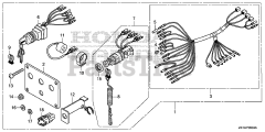 Honda BF115 DK1 XA (BBHJ) - Honda Marine Engine, Made in Japan (SN: BBHJ-1100001 - BBHJ-9999999)