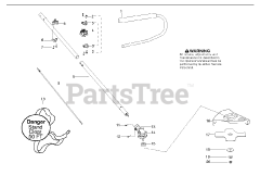 Poulan Pro U 4000 C (579248601) - Poulan Pro Brush Cutter Attachment (2011-09)