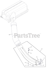 Gravely 818001 - Gravely Non-Powered Bagger for Ikon / ZT X (SN: 000101 & Above)