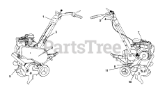 Poulan HD F550 J - Poulan Front-Tine Tiller (2000)