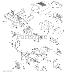 Poulan Pro PK 20H42 YT (960120007-02) - Poulan Pro Yard Tractor (2008-05)