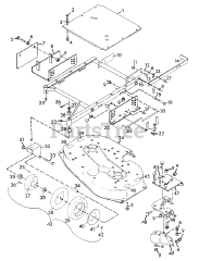 Gravely 888035 - Gravely 40" Deck for Pro-Walk Mower (SN: 000101 & Above)