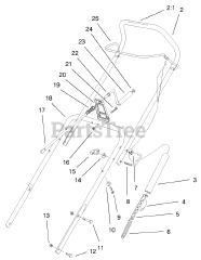 Toro 38441 (CCR 3650) - Toro Snow Thrower (SN: 200000001 - 200999999) (2000)