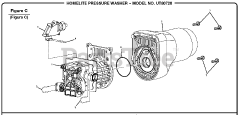 Homelite UT-80720 - Homelite Pressure Washer Figure C
