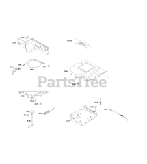 Briggs & Stratton 21Z314-0110-E1 - Briggs & Stratton Horizontal Engine Controls, Governor Spring