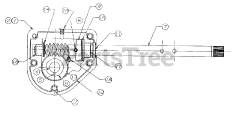 Mastercraft 31AE642E515 - Mastercraft Snow Thrower (1998) Gear Assembly