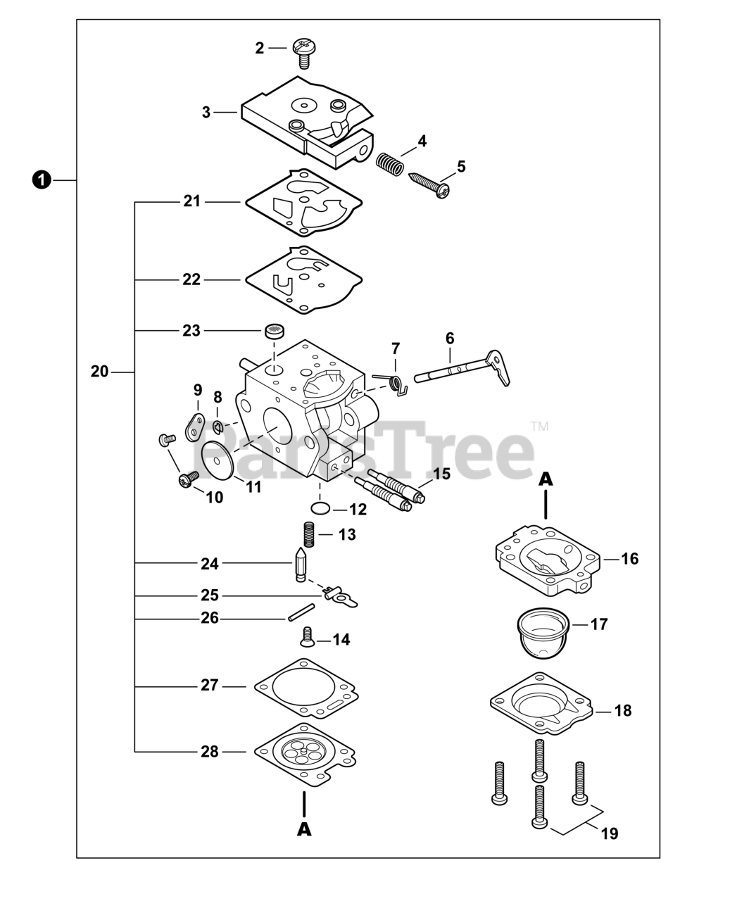 Echo PB-580H - Echo Backpack Blower Parts (SN: P48314001001