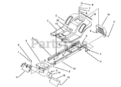 Toro 71200 (12-32 XL) - Toro Lawn Tractor (SN: 049000001 - 049999999) (1994)