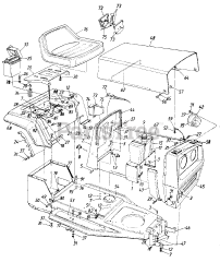 MTD 13357-9 - MTD Lawn Tractor (1989)