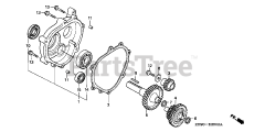 Honda GX270 HA (GCAB) - Honda Engine, Made in Japan (SN: GCAB-1000001 - GCAB-1999999) REDUCTION (1/6)