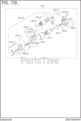 Subaru Robin EH650DB5440 (EH65) - Subaru Robin Engine 730 Electric Device