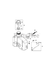 Troy-Bilt 1P70C0A - Troy-Bilt Engine 1P70C0A Fuel Tank