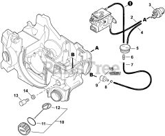 Echo CS-352 - Echo Chainsaw (SN: C70415001001 - C70415999999)