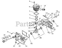 Echo CS-4600 - Echo Chainsaw (SN: 0027192 - 0033240)