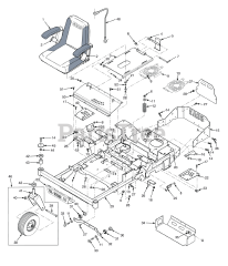 Scag SFZ52H-26KT - Scag Freedom Z 52" Zero-Turn Mower, 26hp Kohler (SN: S6700001 - S6799999) (Rev 01)