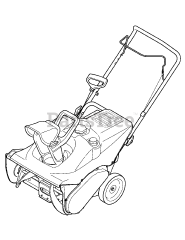 Craftsman 247.887200 (31AM2N5C799) - Craftsman Snow Thrower (2009) (Sears)